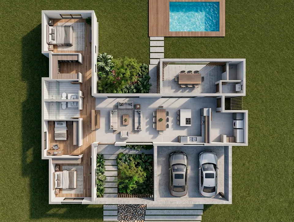 Casa Prados I · Planta